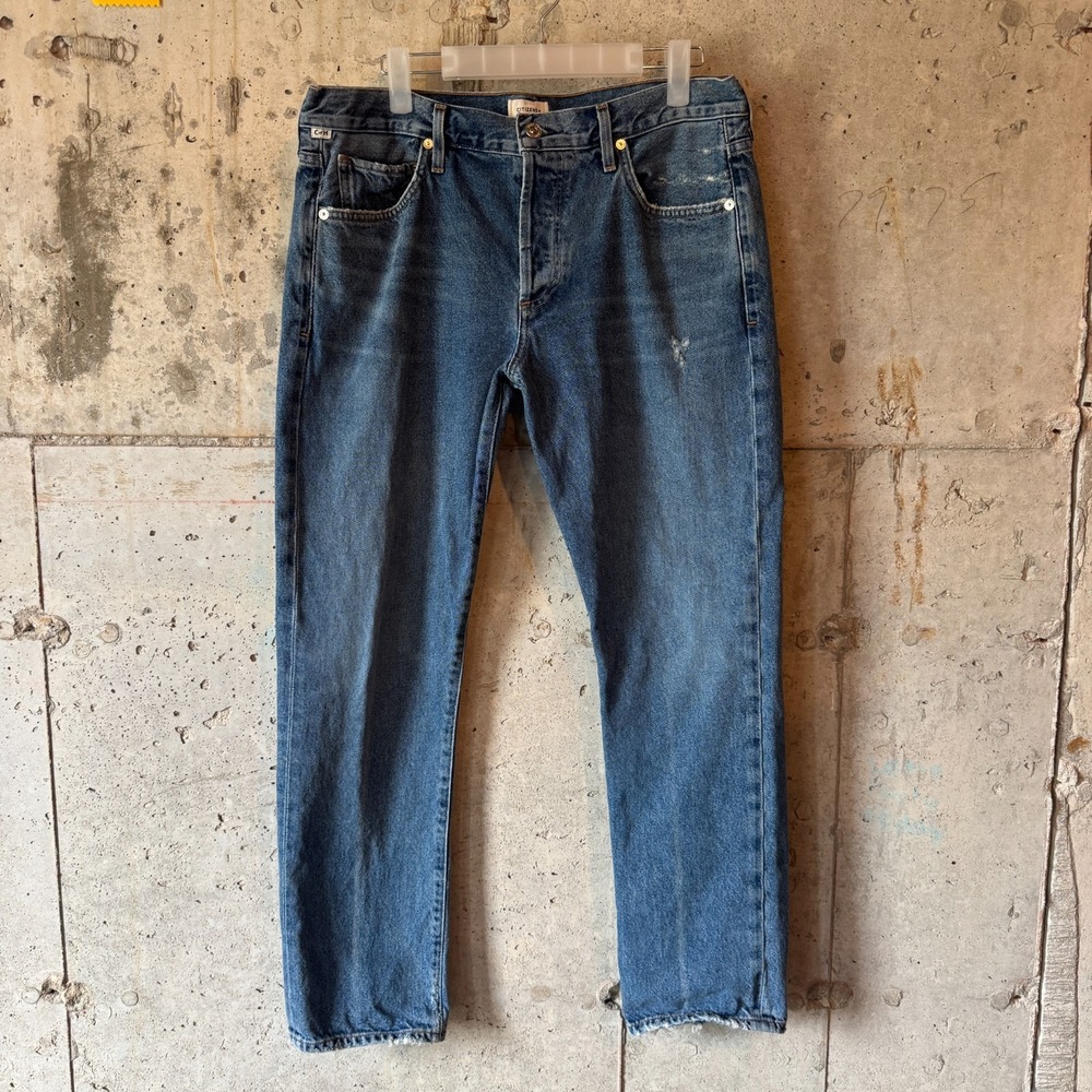 Citizens of Humanity Emerson Slim Boyfriend Jeans Blue Medium Wash Size 29